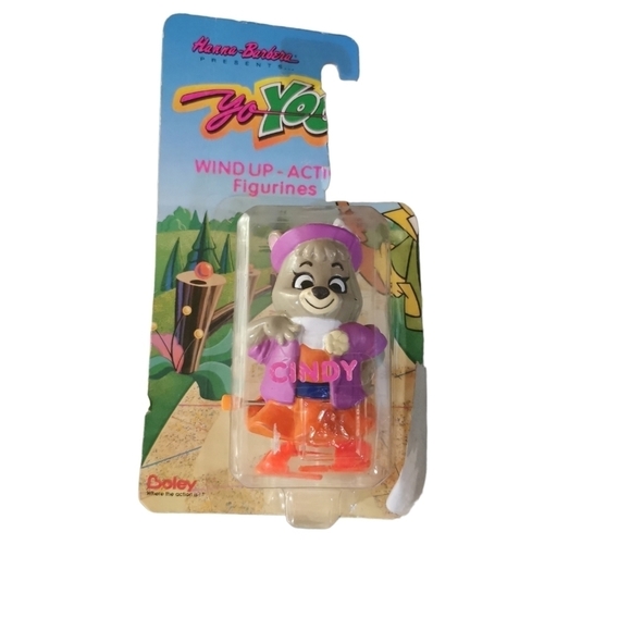 𝅺YOGI Bear - 3''3/4 Wind-up - Cindy - Picture 1 of 3